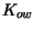 $ K_{ow}$