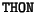 $ \mathtt{THON}$