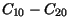 $ C_{10}-C_{20}$